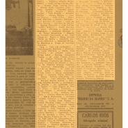 Diário da Manhã - 03.05.1938 / Acervo Apeje